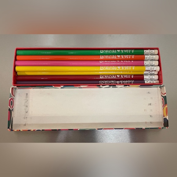 COACH Poppy pencils & box - Picture 4 of 5